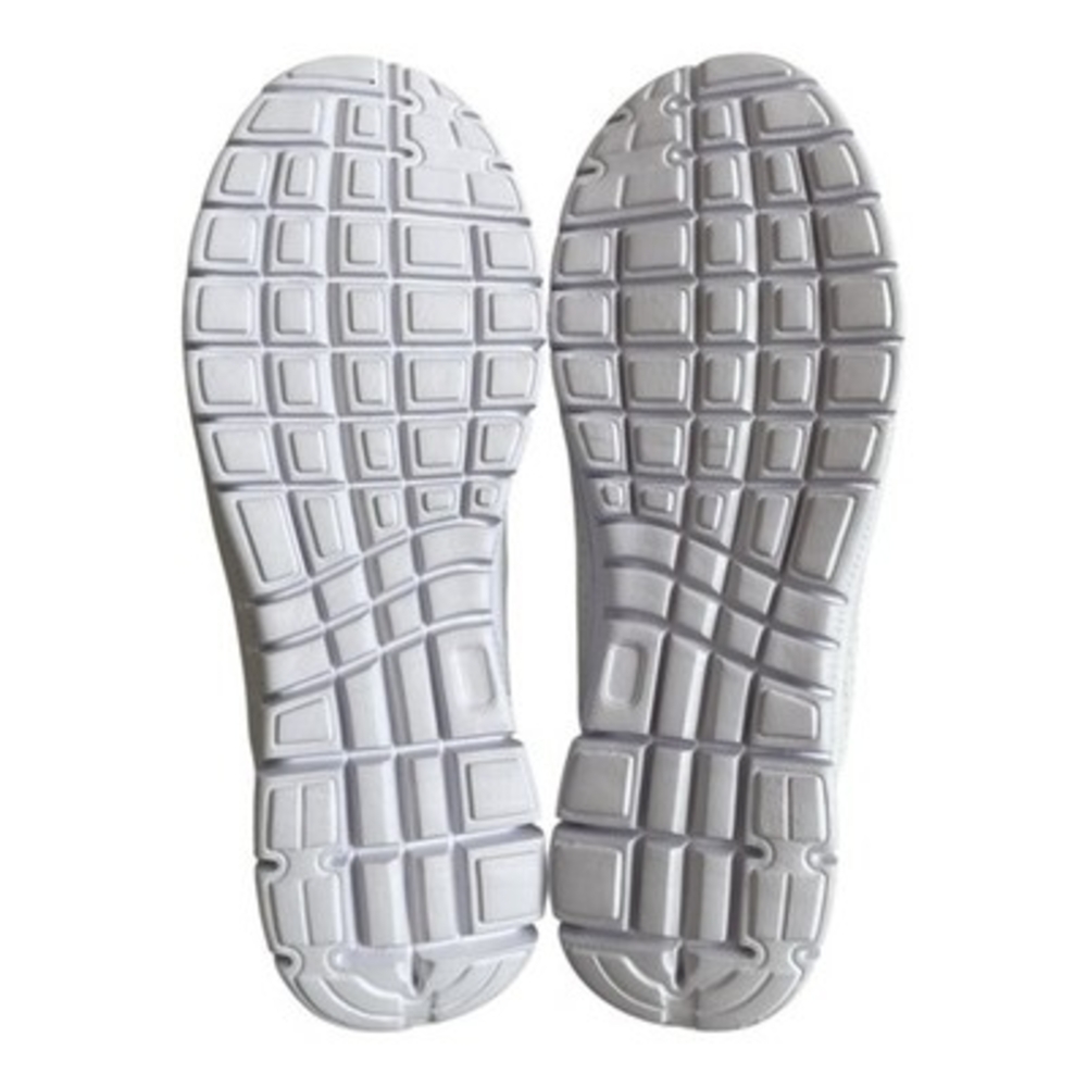 Women’s White Mesh Athletic Sneakers Walking Moccasins Shoes Sz US 10/ EU 41 New - Picture 9 of 10